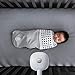 Nanit Plus - Smart Baby Monitor and Floor Stand: Camera with HD Video & Audio - Sleep Tracking - Night Vision - Temperature & Humidity Sensors and Two-Way Audio