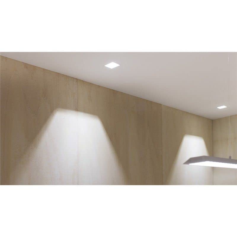 Spot encastrable Swap Square Arkoslight 5W 27K blanc noir - 2