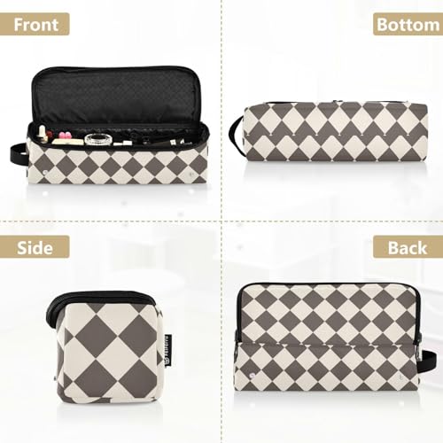 Bolsa organizadora para herramientas de cabello con tapete resistente al calor y cremallera, para planchas, rizadores y secadores miniatura 5