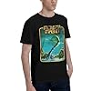 Men's Rock Band T-Shirts Cotton Short Sleeve Tees Cool Shirts for Summer Outdoor Activities Black XL #2