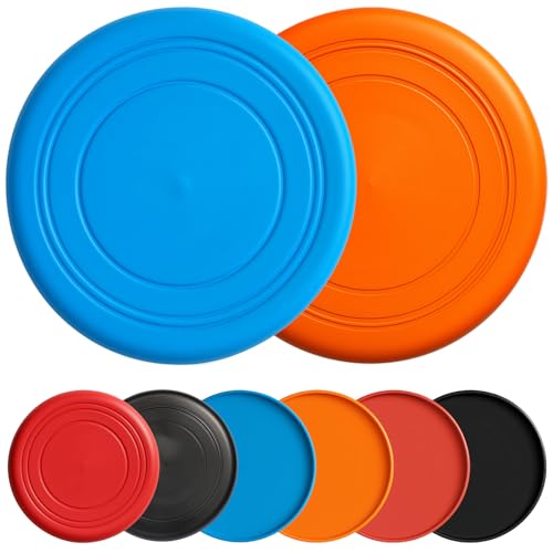 SiKiWagz 8Pcs Baseball Swing Trainer, 7 Inch Swing Disk for Batting Mechanics, Softball Training Equipment, Lightweight Durable Hitting Aid for Players (Multicolor)
