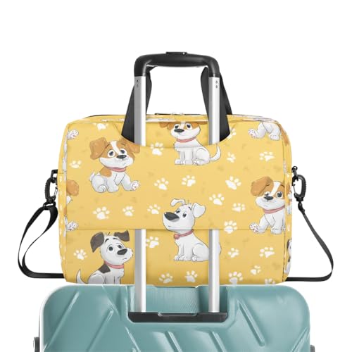 Maletín para portátil 15.6–16 pulgadas con estampado de perros miniatura 7