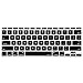 MOSISO Protective Keyboard Cover Skin Compatible MacBook Air 11 Inch (Models: A1370 & A1465), Black