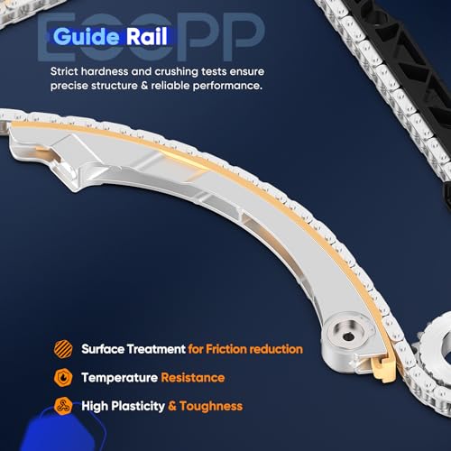 ECCPP Timing Chain Kit fit for TK20635 TK4198 for Ford Edge Flex Fusion Taurus Taurus X for Lincoln MKX MKZ for Mazda 6 CX-9 for Sable 3.5L 3.7L Fits DOHC V6 by ECCPP - Image 7