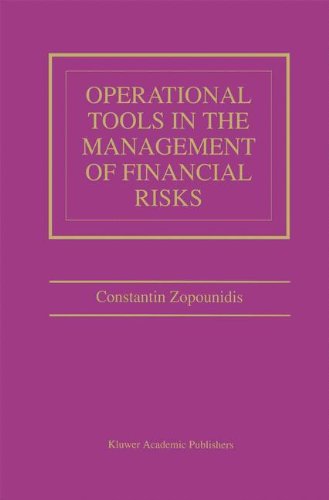 Operational Tools in the Management of Financial Risks