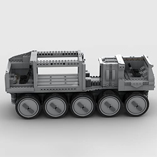 HIDE Technik Panzer Star Wars Clone Turbo Tank Modell (HAVw A6 Juggernaut), MOC-82970 Exklusiver Modellbausatz 1524… – Bild 4