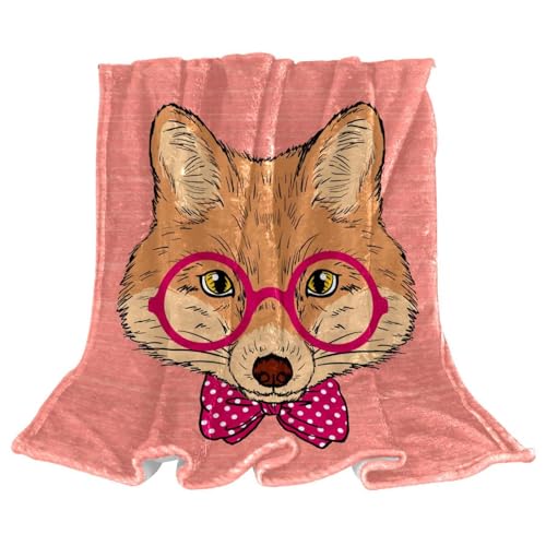 Couverture polaire renard mignon un cadeau doux pour réchauffer vos proches - 2
