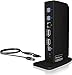Price comparison product image ICY BOX USB 3.0 and USB-C Dual 4K Display Docking Station with DisplayPort and HDMI for Windows (Dual 4K DisplayPort & HDMI, Gigabit Ethernet, Audio, 6 USB Ports) Vertical