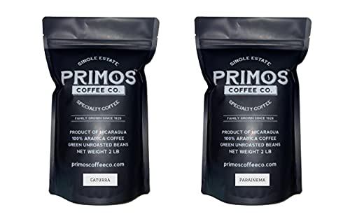 Image of 4 Lb, Single Origin Unroasted Green Coffee Beans, Specialty Grade From Single Nicaraguan Estate, Direct Trade (Variety Pack)