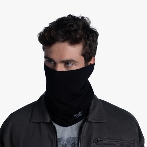 BUFF® | Original EcoStretch Schlauchtuch Schwarz für Herren Damen Erwachsene Multifunktionstuch Halstuch Laufen Wandern Fahrrad Outdoor, Unisex Schlauchschal