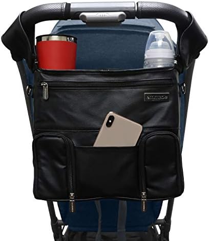 leather stroller organizer