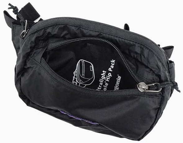 Patagonia Ultralight Black Hole Mini Hip Pack Belt Bag Unisex Adults, Blue Sports & Outdoors