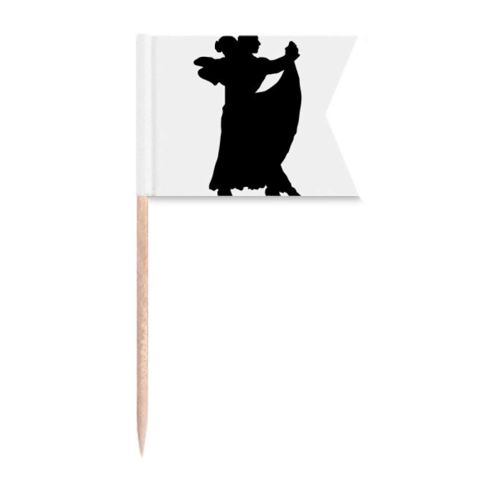 Duo Danse gâteau de fête DIYlab figurine élégante pour buffet et plaque de fromage