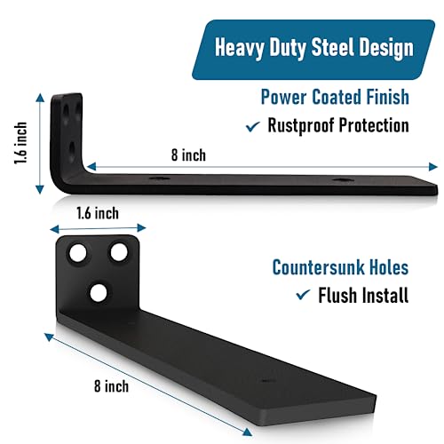 Soporte repisa flotante Marca YFCVIP (2)