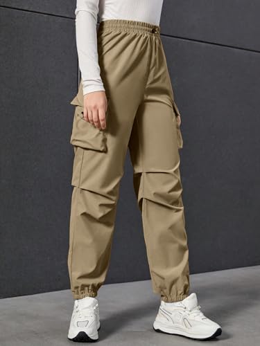 Image of TAGAS Cargo for Girls|Joggers for Girl| Cotton Cargo for Girls |girlscargo Lower|Relaxed Trouser(GC-45)