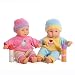 12'' Baby Twins Dolls 1 Boy & 1 Girl with Milk & Juice Bottle