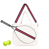Mini Momo Tennis Bag Racket Tote Sports Racquet Bag - Tennis Bags for Women, Unisex Badminton, Squas