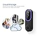 SUNNYJANE Smart 1080P Video Doorbell Camera Wireless, AI Human Detection, Live View, 2-Way Audio, Included Ring Chime, Night Vision, 2.4G Wi-Fi, Cloud Storage, Indoor/Outdoor Surveillance Cam