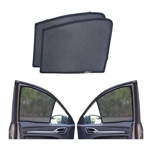 Image of NEODRIFT 'NeoShade' Magnetic Car Sunshades for Kia Seltos (2026) (Set of 2 - Front Row Only)(UV Protection, Magnetic Grip, Privacy & Heat Control)