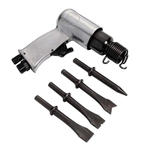 Martillo de aire BlueSpot Tools 07951 con juego de cinceles de 150 mm para talleres 6