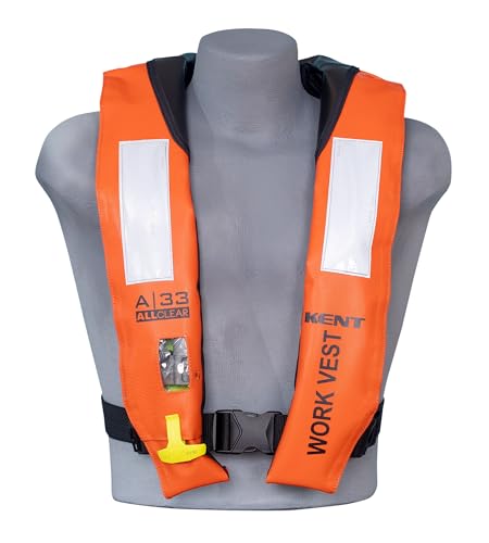 Kent A-33 Automatic All Clear Inflatable Work Life Jacket