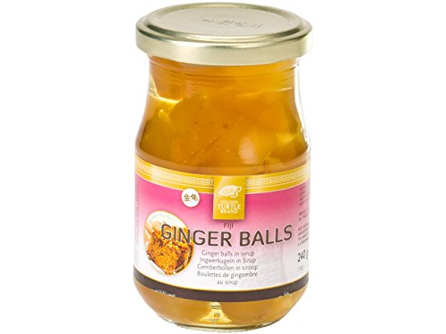 Jengibre en trozos en almíbar - 240g