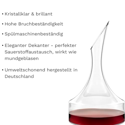 Foto von Stölzle Lausitz Osorno Vulkanos Dekanter Weinkaraffe 750 ml