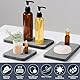 5 Stück Wasserabsorbierender Stein, Drying Stone, Diatomite, Seifenschale Stein, Stone Drying Tray Wasser Absorbieren und Entfeuchten, Geruch Zersetzen für Handseife, Becher, Zahnbürsten, Seifen, Grau