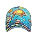 Turtle and Fish Baseball Cap Adjustable Size for Running Workouts and Outdoor Activities All Seasons