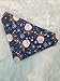 Christmas Santa's Over the Collar Dog Bandana That Slips onto Their Existing Collar Size Small