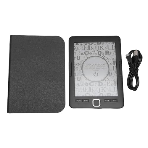 Sxhlseller E LECTORES DE Libros, 6 Pulgadas El Lector DE Libros Electrónicos para los Ojos DE Pantalla DE 6 Pulgadas Admite Múltiples Formatos DE Imagen DE Texto, Dispositivos DE Libros