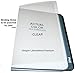11x17 Binding Covers 5 Mil Clear PVC Plastic Sheets [pk of 100] 11 x 17-inch Unpunched