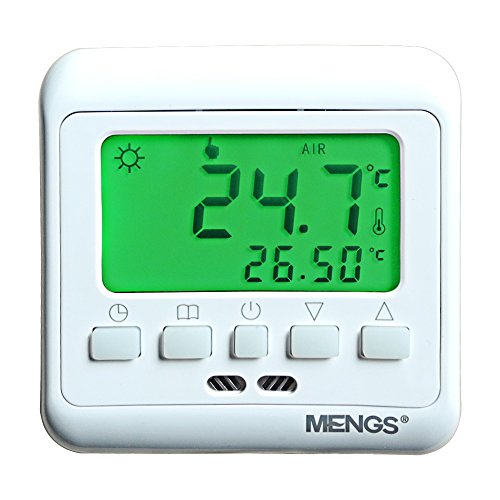 DASKOO C08.H3 Termostato LCD de calefacción programable de 7 días con pantalla...