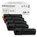 1 Pack + 1 Black of Total 5 Inktoneram® Replacement toner cartridges for 2150/2155 Toner Cartridges replacement for Dell 331-0719 331-0716 331-0717 331-0718 Combo Pack 2155cdn 2155cn 2150cdn 2150cn