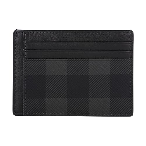 [BURBERRY] バーバリー カードケース 8056630 A1208 マネークリップ カードケース グレー ブラック 黒 [並行輸入品]