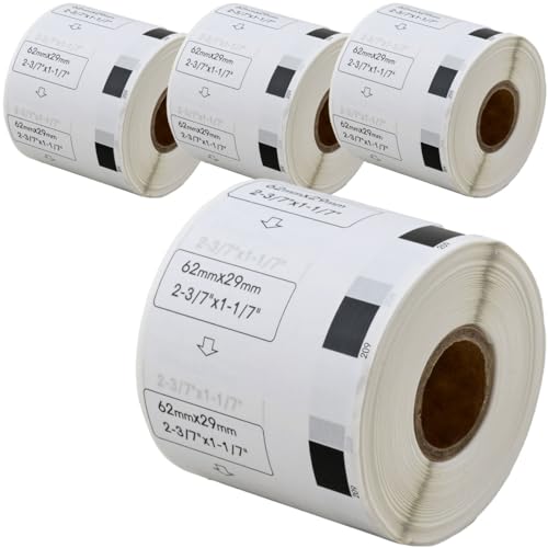 �y�݊����x��Labo�z DK-1209 �u���U�[ �݊� ���x�� 4���[���Z�b�g brother QL-700 / QL-800 / QL-820NWB ����