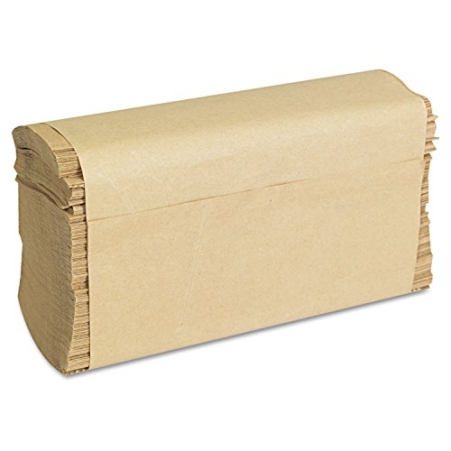 Gen 1508 Folded Paper Towels, Multifold, 9 X 9 9/20, Natural, 250 Towels/Pk, 16 Packs/Ct #TOP5