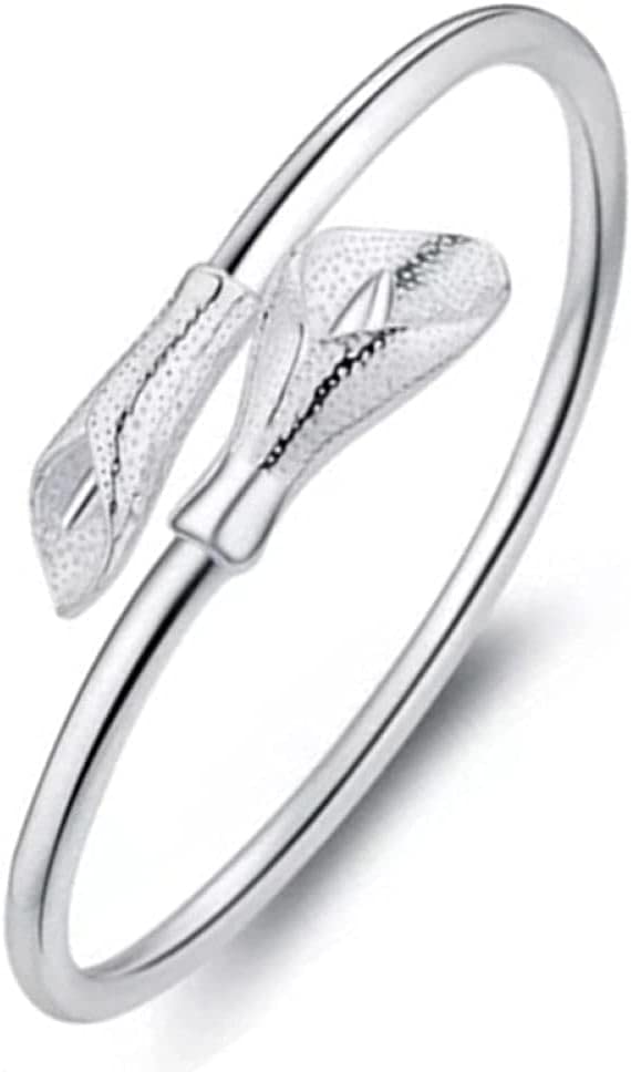 Bracelet en argent sterling 925 pour femme cadeau idéal avec motif fleur