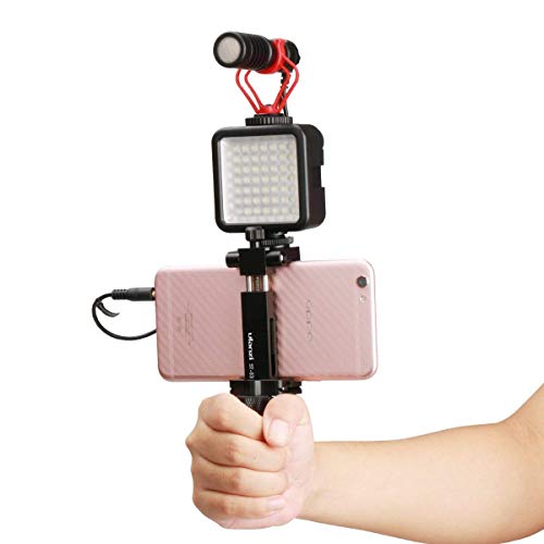 Ulanzi St-03 Metal Smart Phone Tripod Mount With Cold Shoe Mount And Arca-Style Quick Release Plate For Iphone Xs Xs Max X 8 7 Plus Samsung,Cell Phone Tripod Holder Clip Adapter For Joby Gorillapod #TOP6