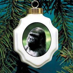 Christmas Ornament: Gorilla