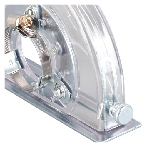 Cubierta antipolvo for amoladora angular de 100 y 125 mm con adaptador para disco de sierra 7