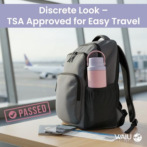 Portable Breast Milk Cooler – Keeps Milk Cold Up to 15 Hours, Triple-Wall Vacuum Insulated Stainless Steel with Storage Bottle & Ice Pack, TSA Approved, Travel-Friendly, 9oz (270ml) by Waiu Bottles - Used condition - Image 9