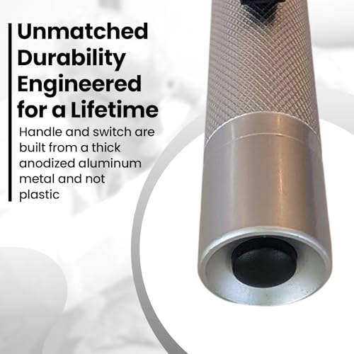 Image of 4th Generation Doctor Mom LED Pocket Pro Otoscope with Both Adult and Pediatric Disposable Specula Tips, Battery, and Protective Hard Plastic Case