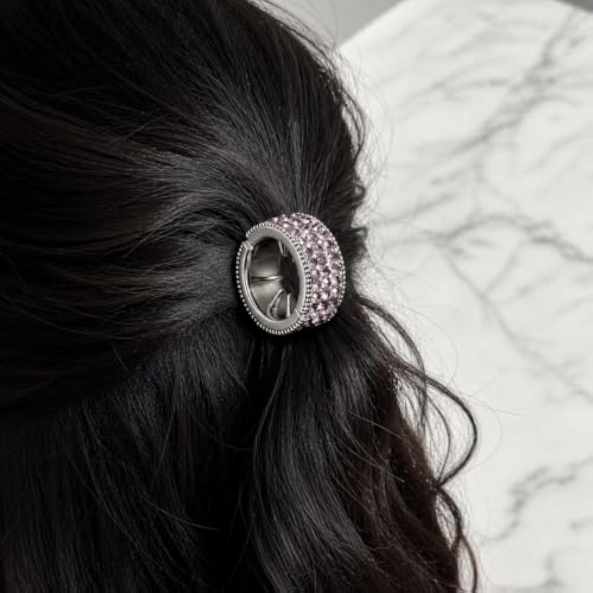 Rhinestone Metal Hair Clip Set for Bangs and Side Hair