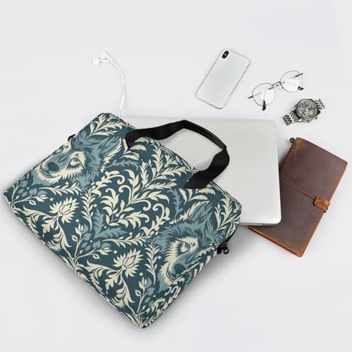 Maletín portátil para laptop 15.6 pulgadas estilo William Morris miniatura 7