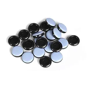 Furnigear Chair Glides Sliders Chair Leg tip caps, Best Furniture Sliders for Carpet, Chair Leg Floor Protectors 1-1/8 inch Round, 24 Pack