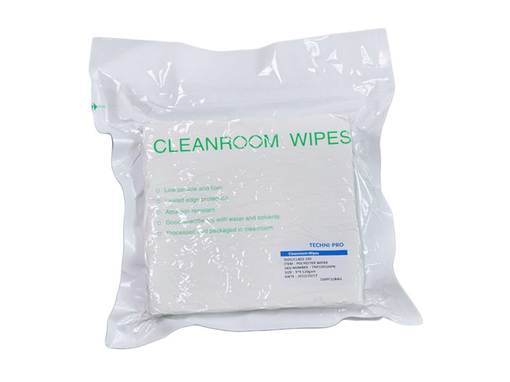 Techni-Pro TNP100106PK - 100WIP9X9 Wiper, Polyester, White, Class 100 (ISO5), 9 inch x 9 inch, 150 Pcs.