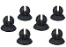 Ablest-6 Pack-Multi-Purpose Self-Adhesive Mini Cable Clip Cord Organizer-Eliminates Cable Clutter