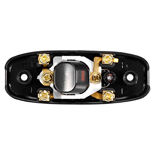 5-tlg. Kabelschalter Set AC 250V 10A - Ein/Aus Schalter Mit LED Für Tischlampen