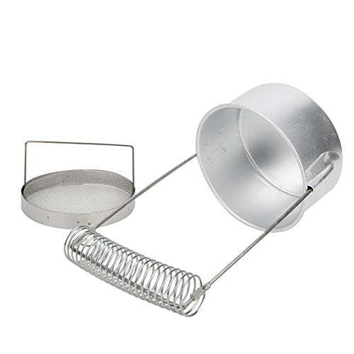 Artist Brush Washer, Painting Tools Aluminum Cleaner Craft Collection Washer, Portable Paint Holder Alloy for Office School Supplies Oil to Operate with Filter Brushes Cleaning